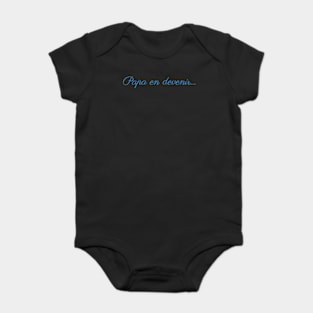 Pregnancy announcement: dad in the making ... Baby Bodysuit